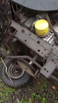Changing Drive Belt On Craftsman Lawn Tractor