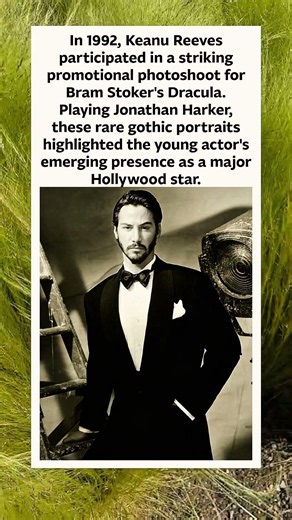 Keanu Reeves’ 1992 Dracula Photoshoot 🧛‍♂️
