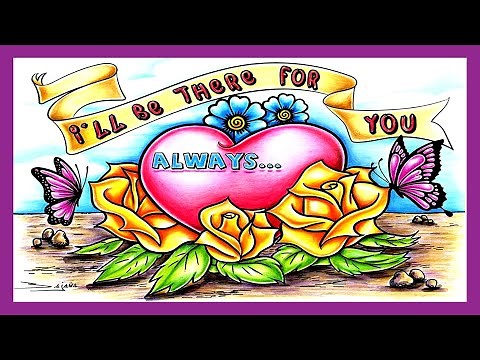 CÓMO PINTAR UN CORAZÓN con Colores Baratos