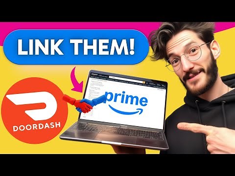How to LINK DOORDASH to AMAZON PRIME (Step by Step)