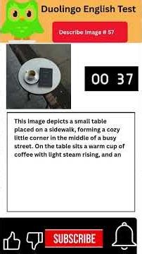 Describe Image # 57 | Duolingo English Test 2026