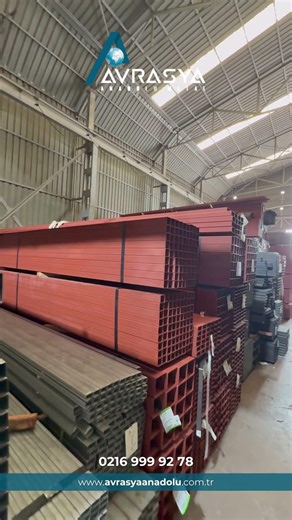 Tüm Boru ve Profil Ürünlerinde Güçlü Stok & Hızlı Teslimat #avrasyaanadolumetal