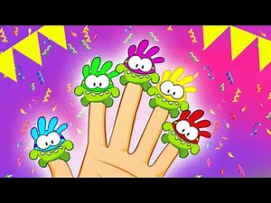 Om Nom Stories: Super-Noms - Learning Colors, Finger Family Style