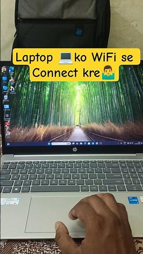 Laptop 💻 ko WiFi se Connect kre ||How To Connect Wifi in Laptop & Computer || #wifi #laptop #connect