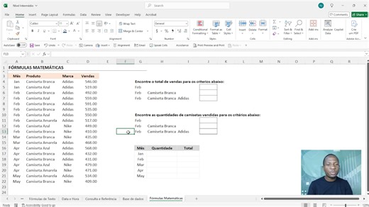 10. Sumif e Countifs