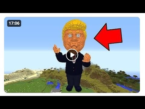 I BUILT DONALD TRUMP IN MINECRAFT - Minecraft Lets play Ep 18