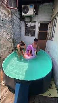 Portable Pool | Set Up in Minutes!