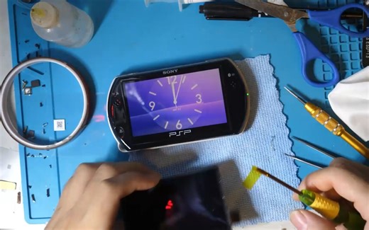 pspgo维修换屏幕