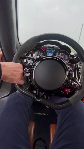 High-Performance Sports Car Interior Experience