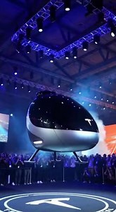 “Tesla aerial capsule lands smooth, doors lift as a VIP steps out for cameras.” #AIShowcase #FutureFlight #ExpoMoment | ExpoTech Unveiled