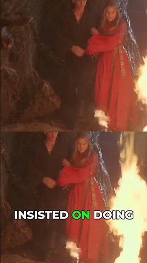 They Actually Used Real Flames on This Actor #princessbride #hollywood