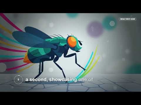 How Flies Walk on Walls: The Science of Sticky Feet!
