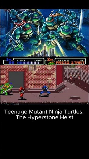 Epic Retro Battle! Teenage Mutant Ninja Turtles: The Hyperstone Heist (Sega Genesis Gameplay)
