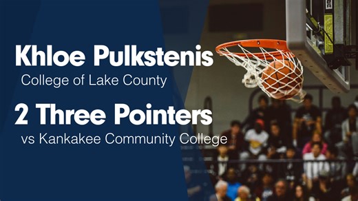 2 Three Pointers vs Kankakee Community College