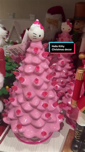 Yay or nay for this Hello Kitty Christmas tree decor? #hellokitttyfinds #hellokittydecor #hellokittychristmas