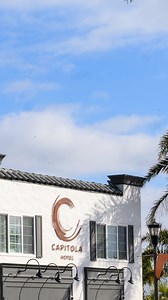 87 reactions | Nestled in the heart of our village, Capitola Hotel...