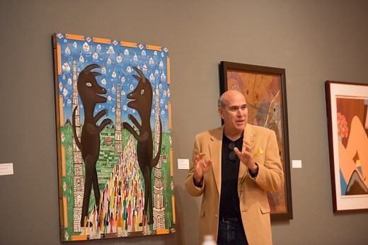 Famed voice actor George Lowe remembered in Lakeland for “museum-quality” art collection