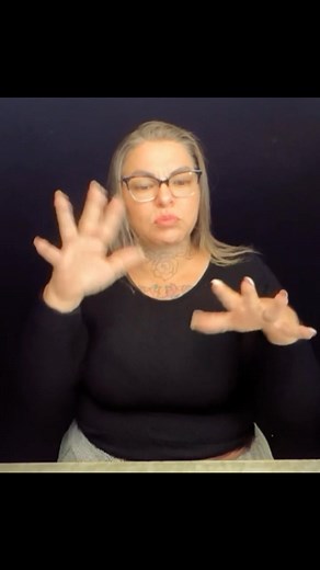 You See Why I Left? 😅 #signlanguage #talk #asl #knowledge | Fearless Fire ASLized Talks
