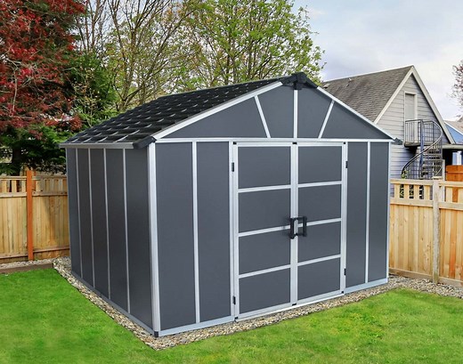 YUKON SKYLIGHT 11'x9' GARDEN SHED 3.3mx2.7m