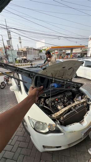 Honda Civic Front Grill, Roof Wrap & Batman Mirror Covers Installation – Asad Autos Multan Give your Honda Civic a bold and premium look with our latest upgrades — Front Grill, Roof Wrap, and Batman Mirror Covers, all professionally installed by the experts at Asad Autos Multan. What’s Installed: ✔ Premium Front Grill – aggressive design, perfect fitting ✔ Glossy Black Roof Wrap – sporty, elegant appearance ✔ Batman Mirror Covers – modern styling with sleek finishing ✔ Complete Civic Upgradation