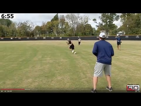 Fast-Paced and FUN Drill for Outfielders! (AKA, the Quarterback Drill)