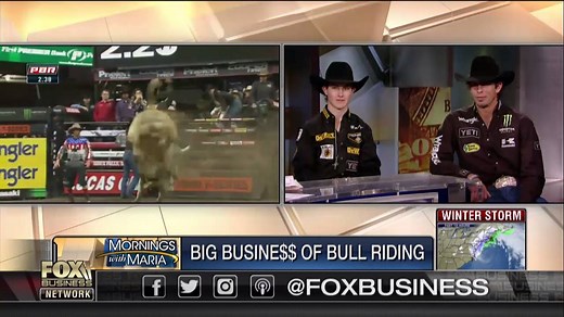154K views · 1.1K reactions | "[The bulls] get treated better than us." Professional world champion bull riders Jess Lockwood and J.B. Mauney discussed the business of bull riding and how well the animals are treated. | Fox Business | Facebook