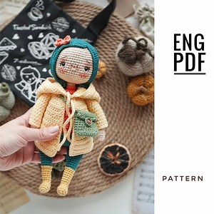 Coraline Doll Crochet Pattern. Amigurumi Coraline Pattern. PDF. English. Digital Product - Etsy