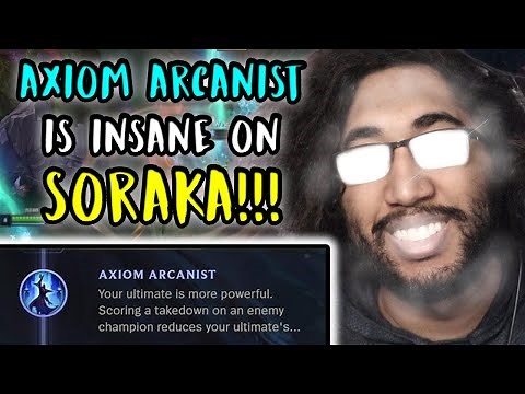 Axiom Arcanist is INSANE on Soraka!! | Diamond Support | PBE Gameplay