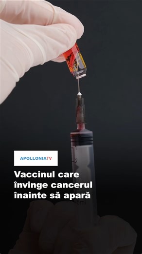 Apollonia Tv on Instagram: "Vaccinul care învinge cancerul înainte să apară Un studiu publicat în Cell Reports Medicine arată că un vaccin experimental a prevenit apariția tumorilor și a metastazelor la șoareci. Sistemul imunitar a fost antrenat să recunoască celulele canceroase înainte ca boala să apară. Cercetarea este preclinică și nu se aplică încă oamenilor, dar deschide o direcție nouă: prevenția cancerului prin vaccinare. #apolloniatv #stiri #sanatate #oncologie #vaccinuri #Cancer #resear
