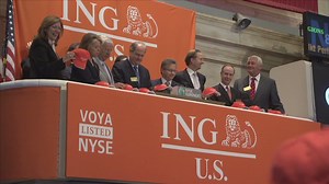ING celebrates IPO on the NYSE
