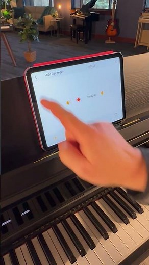 Casio Celviano AP-750 recording with the Casio Music Space app #casio #celviano #digitalpiano #piano