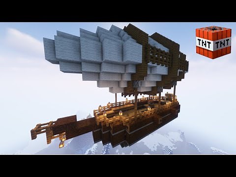 Dirigeable Bombardier dans Minecraft qui Fonctionne Réellement !
