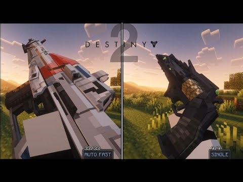Vic's Point Blank X Destiny 2 Gun Pack Mods For Minecraft Java 1.21.1 Neoforge