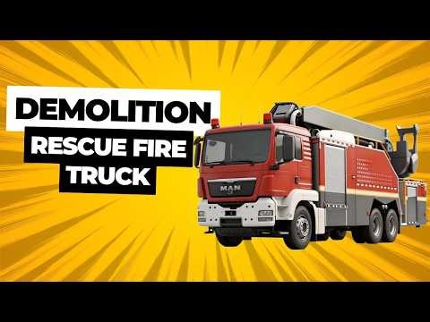 How Does a Demolition & Rescue Fire Truck Work?