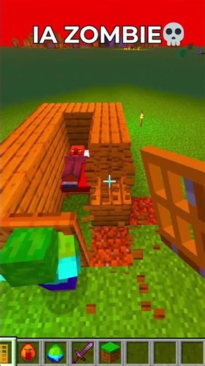 IA ZOMBIE💀 #giveaway #montagem #minecraft