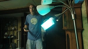 Watch dancing led musc lite with speaker review on Amazon Live