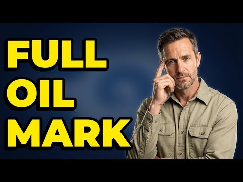 Where Is The Full Level On An Engine Oil Dipstick?