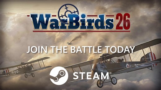 iEntertainment Network Inc. on Instagram: "Warbirds is alive today! Join the Battle! check out now on steam: https://store.steampowered.com/app/365620/WarBirds_2026/ Music by: www.thephantomrecords.com #WarbirdsGame #SteamGames #FlightSimulator #Warbirds #GameLaunch"