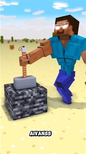 Skill vs Giant Hammer in Minecraft! Who’s Stronger? 💥 #youtubeshorts #minecraft #fyp