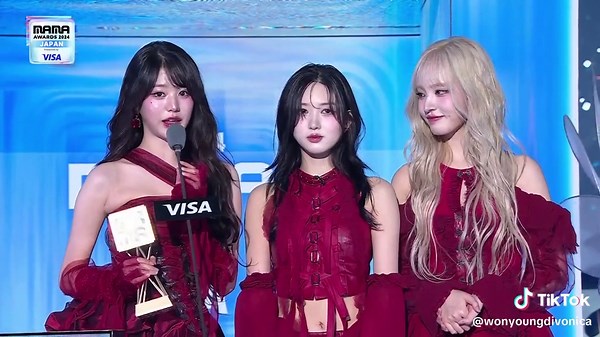 IVE Wins Favourite Global Performer Female at MAMA 2024