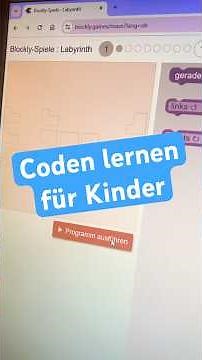 Coden lernen für Kinder mit Blockly Games #blockly #codeblocks #programmieren #coding #maker