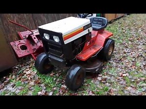 Vintage 1978 Roper Sears LT8/36 Lawn Tractor Purchased by NY Lottery commission for TV commercial