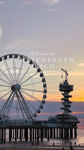 Zumra | Amsterdam • Travel | Welcome to Scheveningen Beach in The Hague. It’s one of the most popular beach destinations in the Netherlands. 🏄🏻‍♀️👙 Getting There: 🚆By... | Instagram