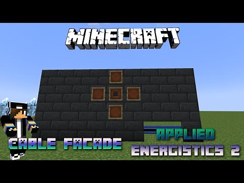 Cable Facade 📀 Minecraft Applied Energistics Tutorial 📀 English 📀 #Minecraft