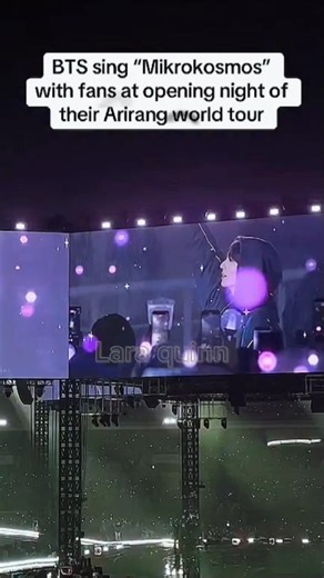 BTS Singing "Micro kosmos" in Concert 😳 #reactionvideo #kpop #reactionvideo #bts #shorts#kimtaehyung