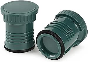 Replacement Stopper,2 Pack Green Water Leakage Prevention Stopper Compatible with Stanley Classic Stainless Steel Vacuum Bottle(1.1 QT/1.5QT/2 QT)