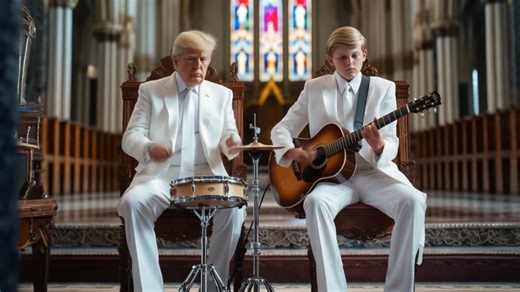 Barron Trump Singing - My Father , My President | The World Changer