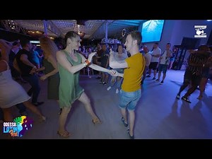 Yegor Kozlov & Tetiana Caceres Karpenko - social dancing @ Odessa Latin Festival 21