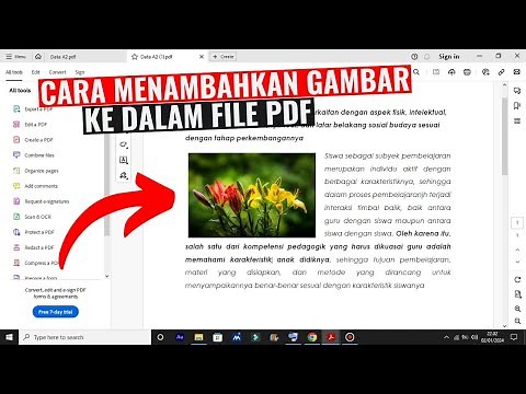 Cara Menambahkan Gambar Pada File PDF