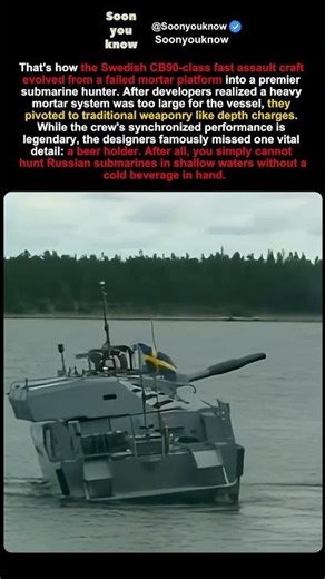 Why Sweden’s Deadliest Boat is a "Failed" Mortar Platform! 🇸🇪
